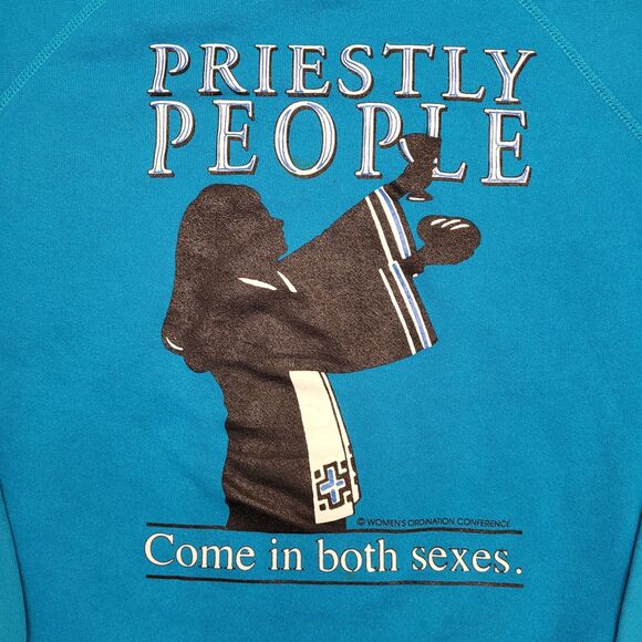 Vintage 90s Hanes Sweatshirt Womens XL 23x26 USA - Picture 12 of 15